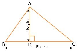 EXAMPLE OF AREA OF A TRIANGLE