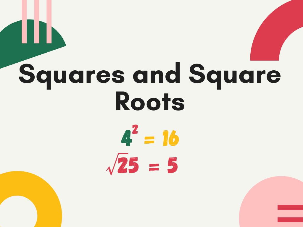 Squares and Square Roots Class 8th