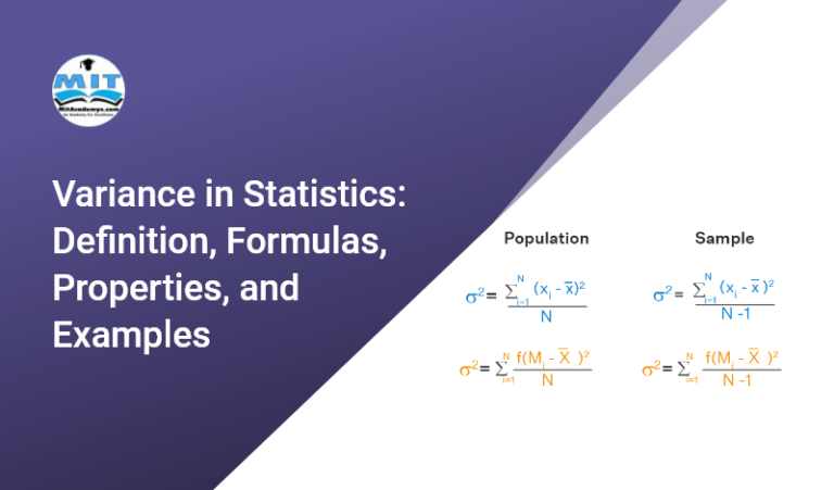 Variance in Statistics: Definition, Formulas, Properties, and Examples ...