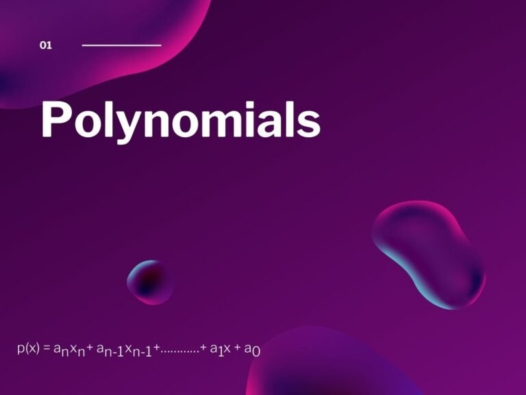 Polynomials Class 9th