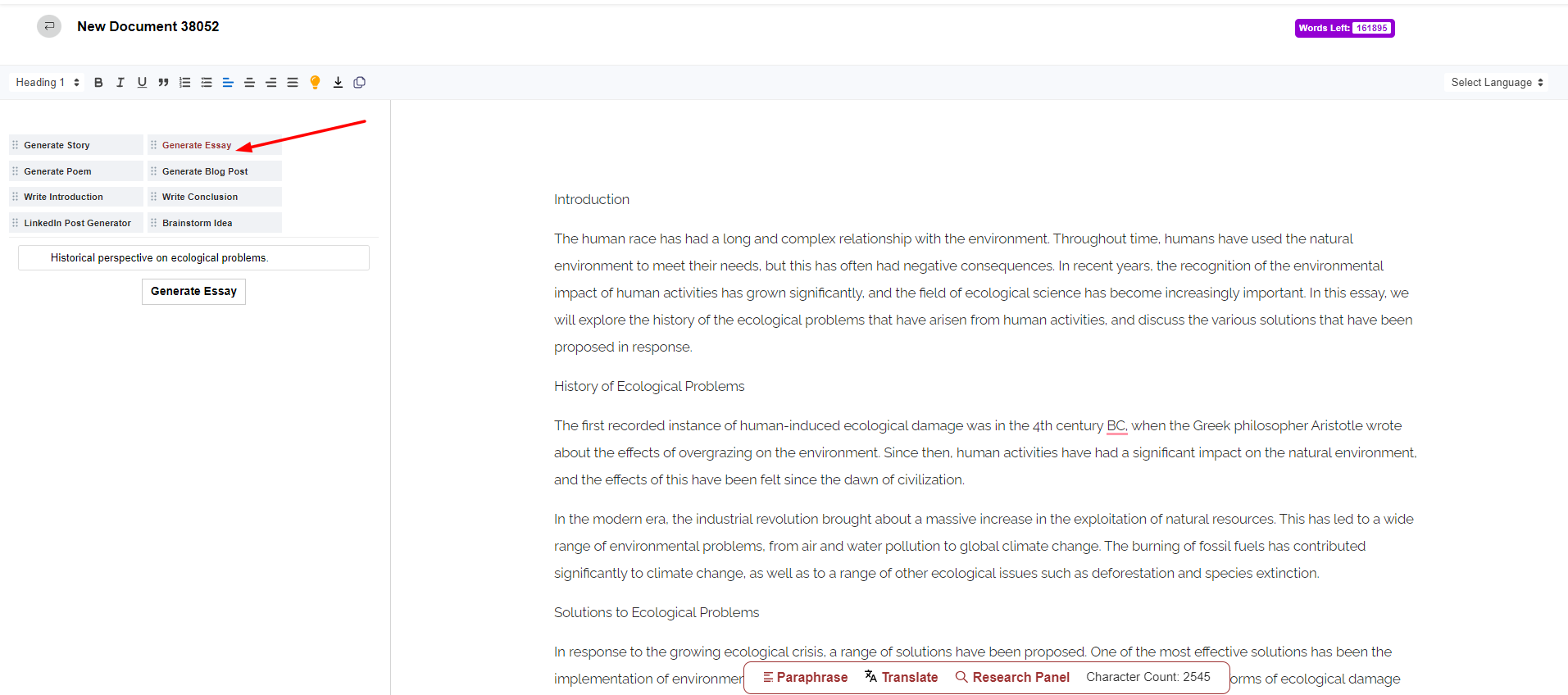 Essay Maker Example How AI Essay Maker Can Help You Write Better Essays? | MIT Academys ...